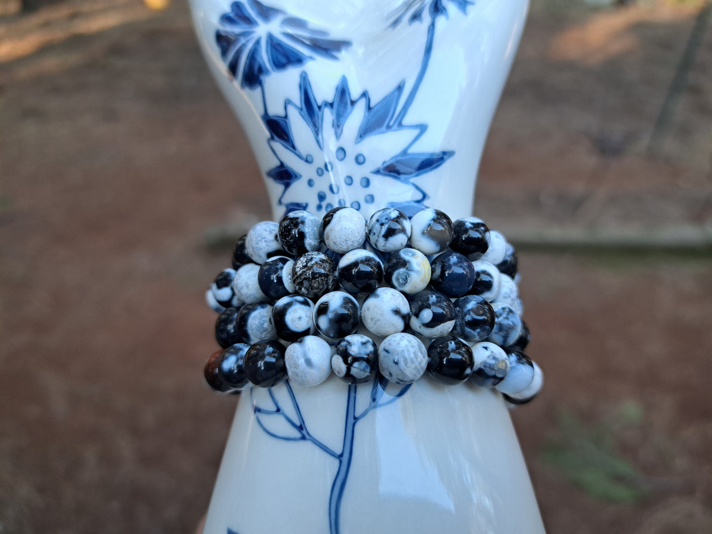 Orca Agate Bracelet