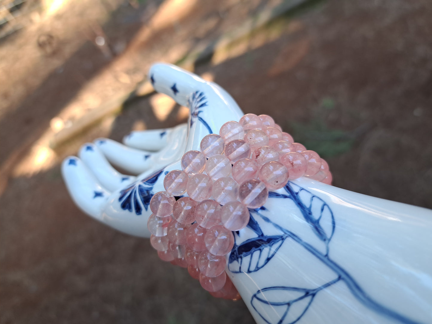 Strawberry Quartz bracelet