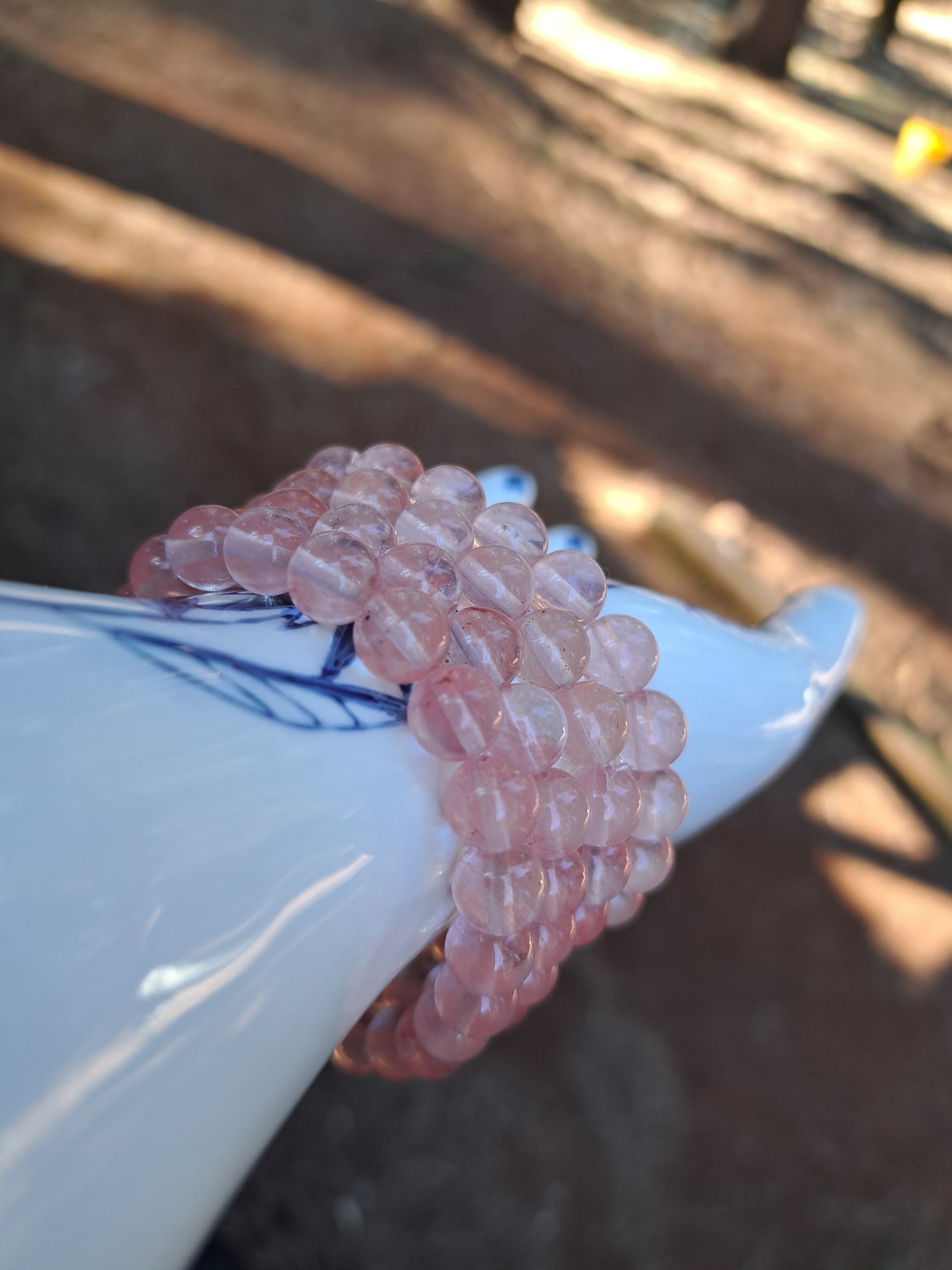 Strawberry Quartz bracelet