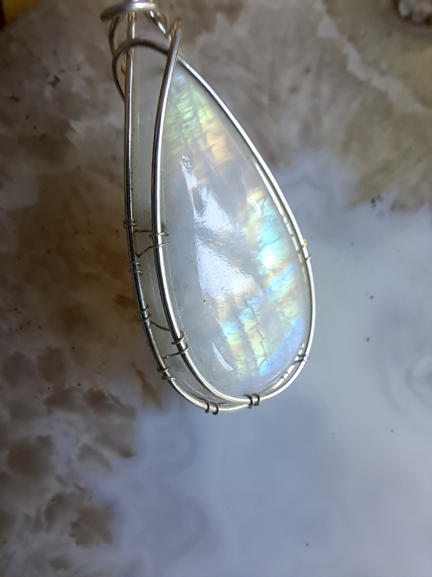 Moonstone necklace