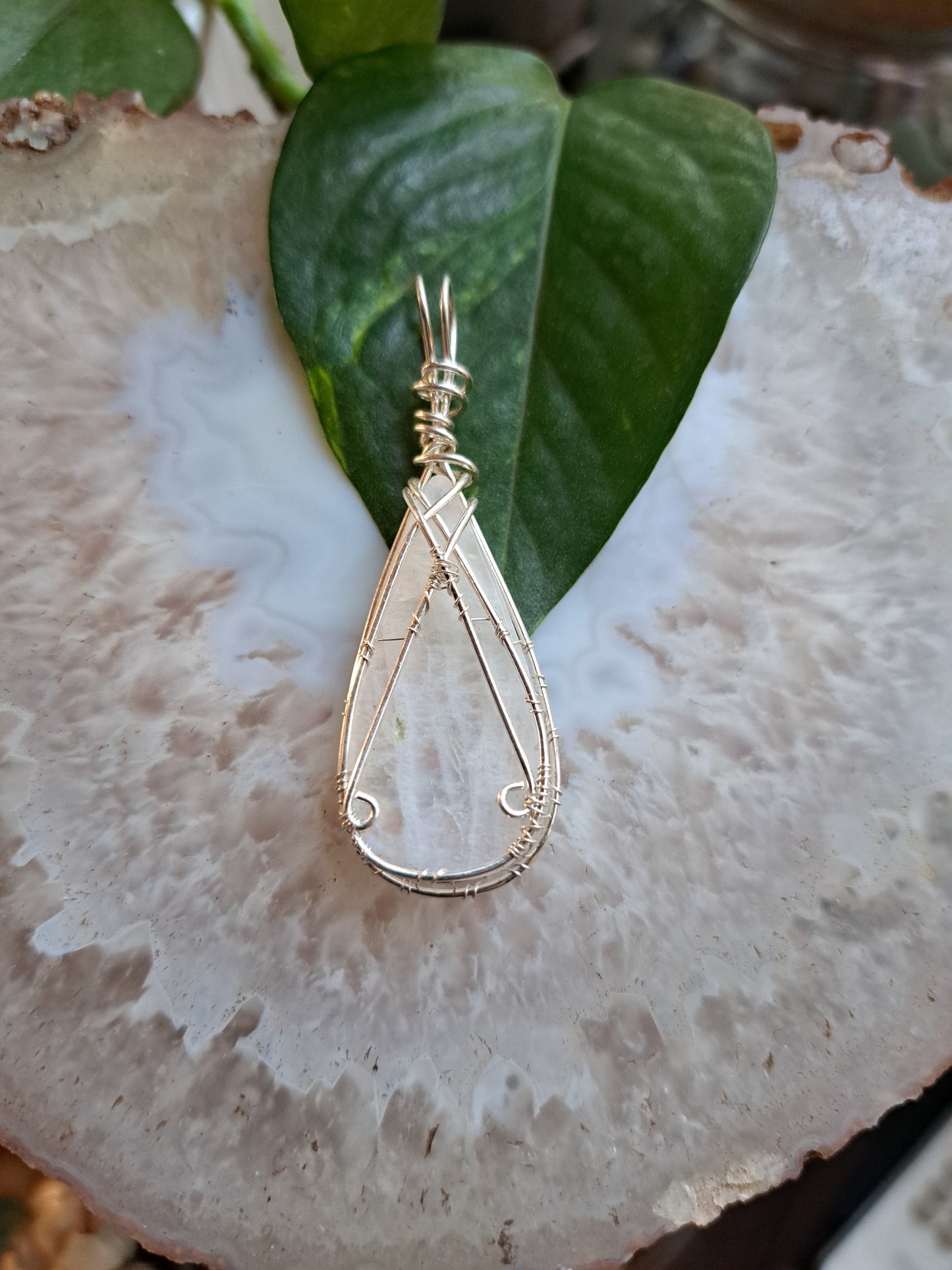 Moonstone necklace