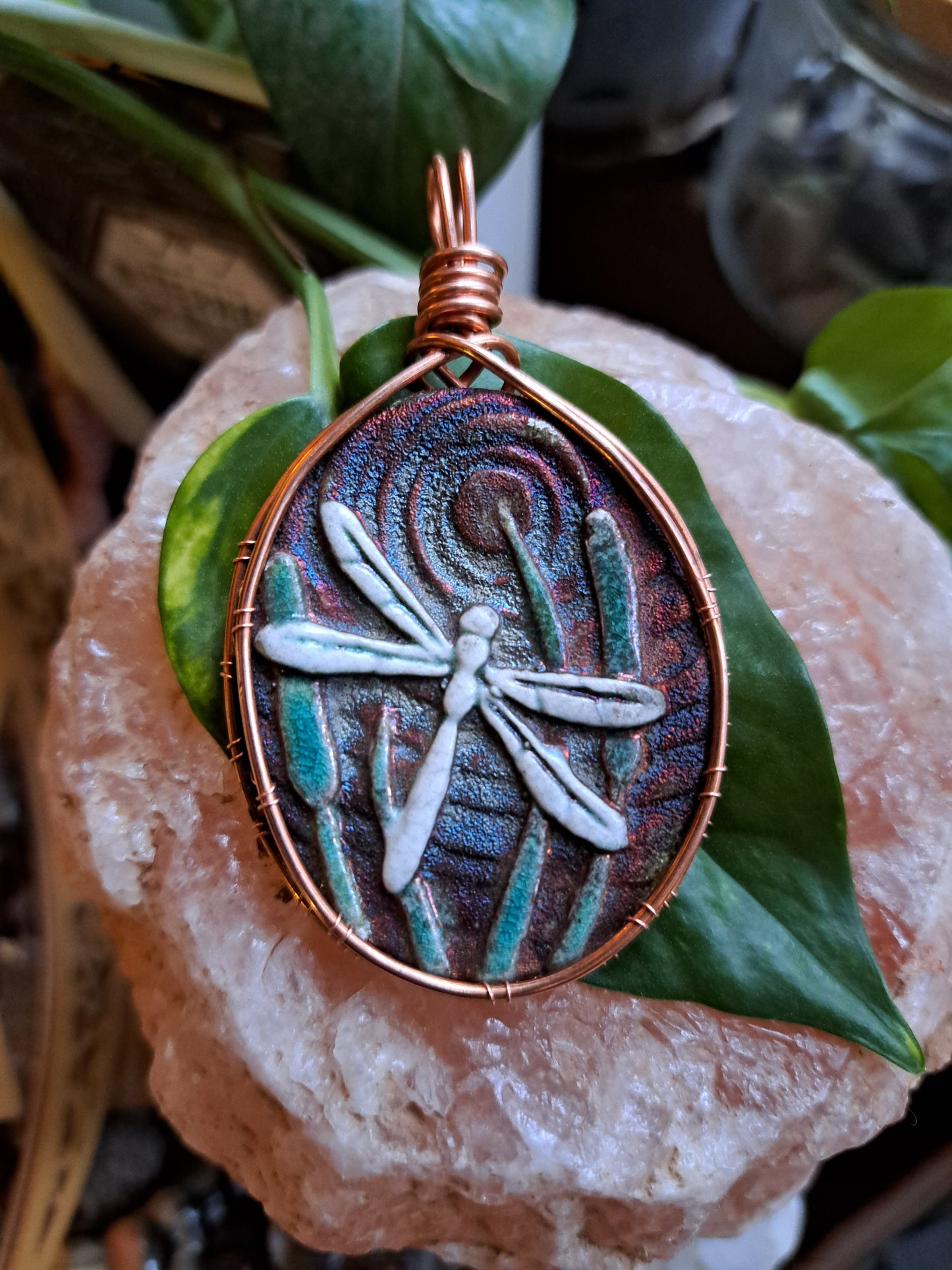 Gorgeous Dragonfly necklace